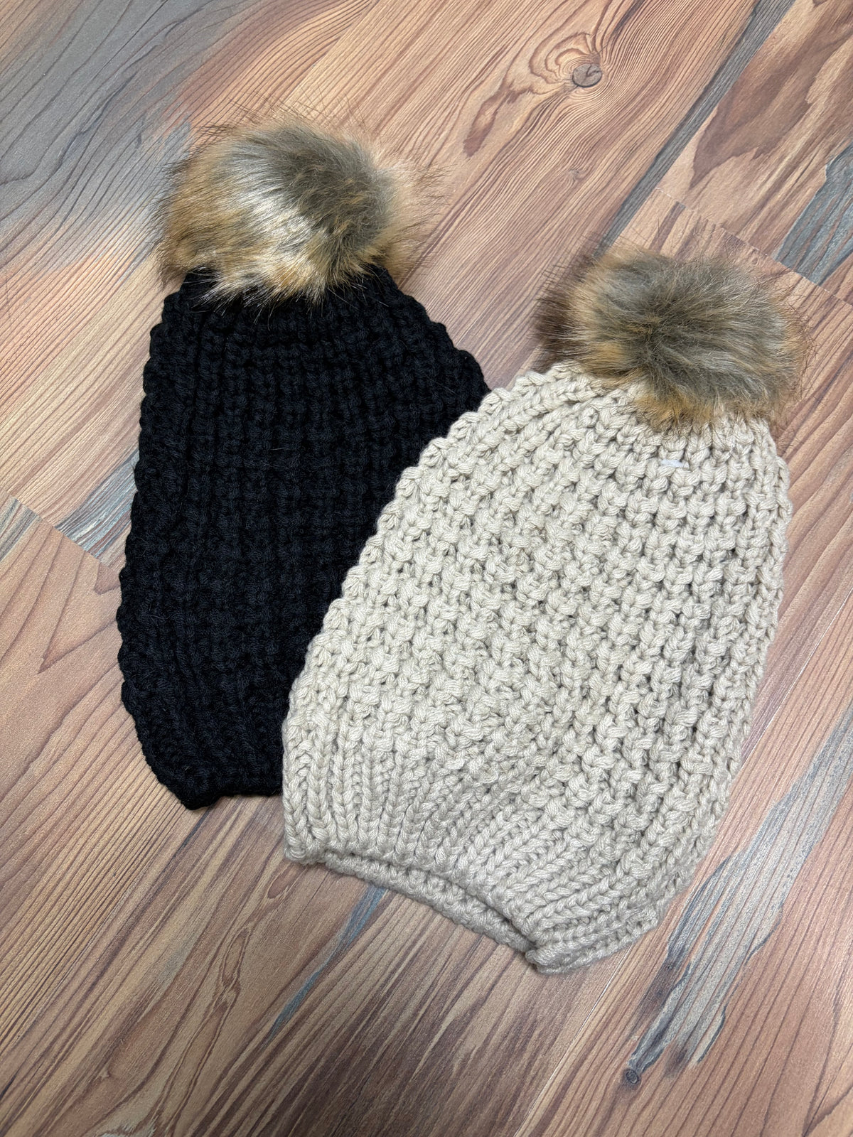 Knit Winter Pom Beanie