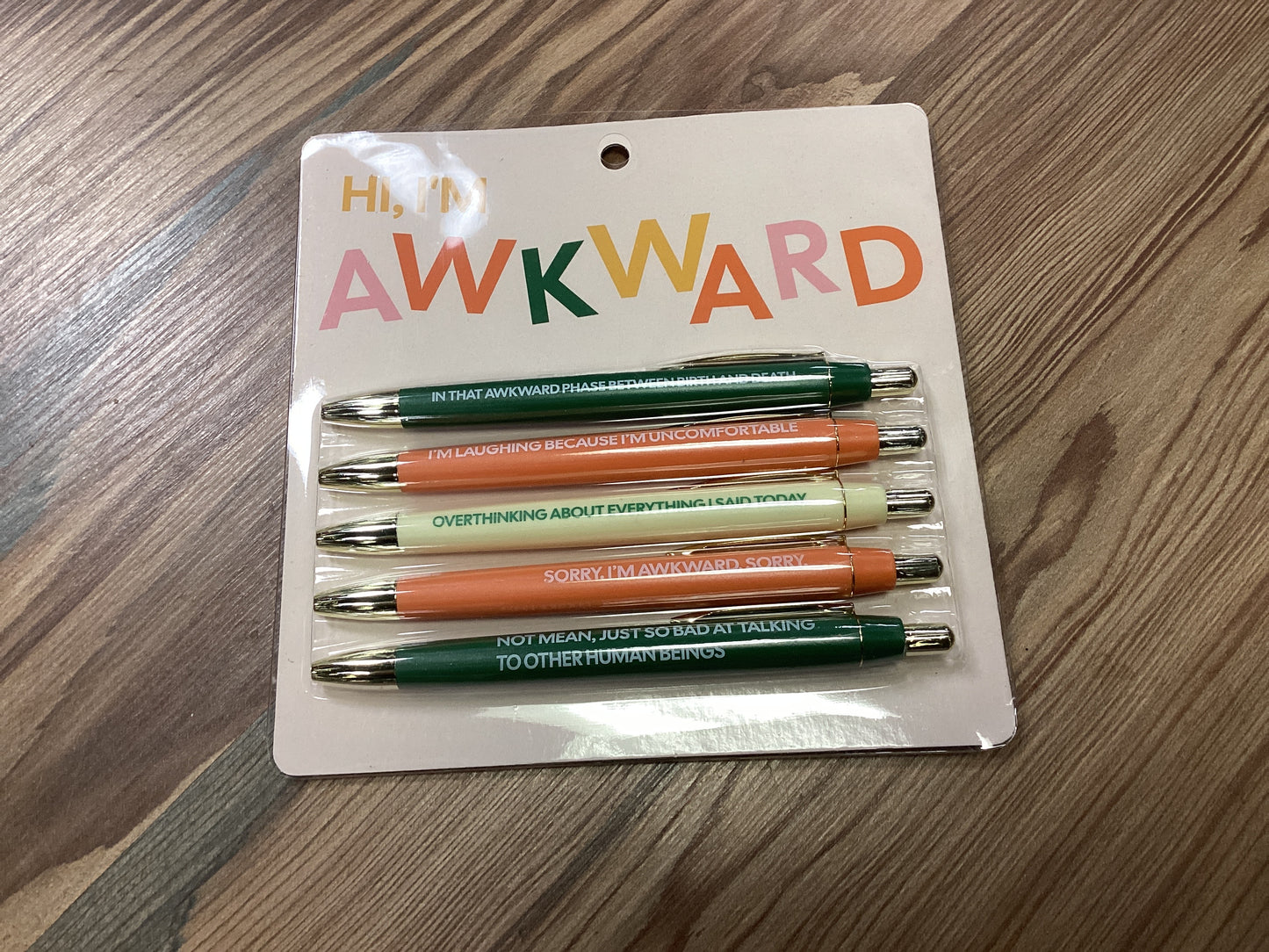 Awkward Pen Set