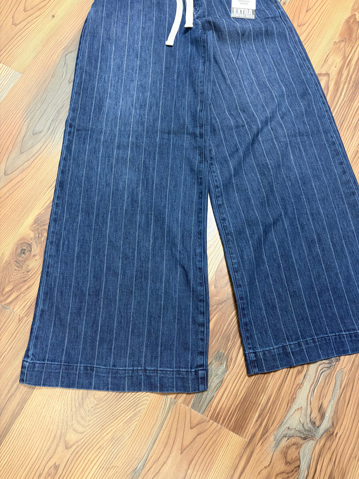 Risen Stripe Wide Leg Elastic Waist