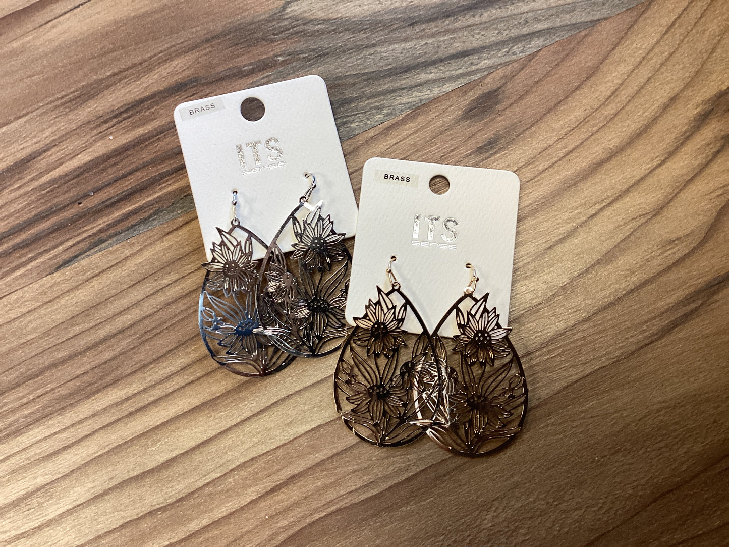 Sunflower Dangle Earrings