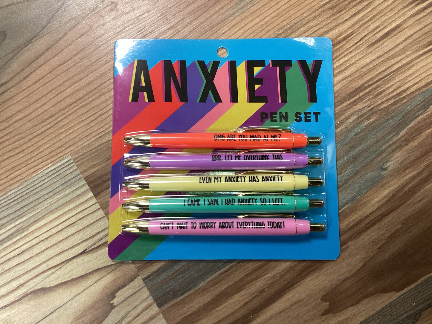 Anxiety Pen Set