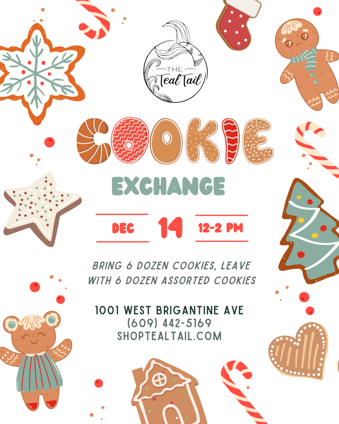 December: Annual Cookie Exchange