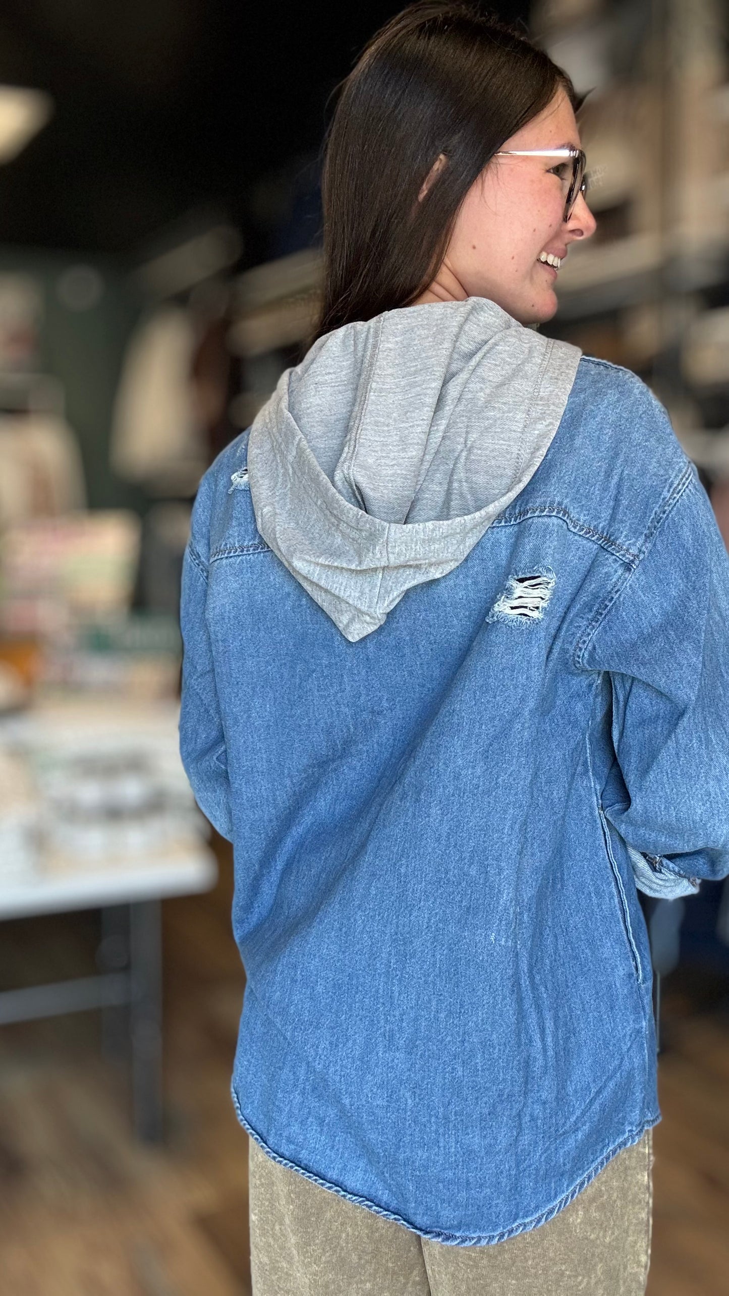 Risen Light Weight Hooded Zip Jacket