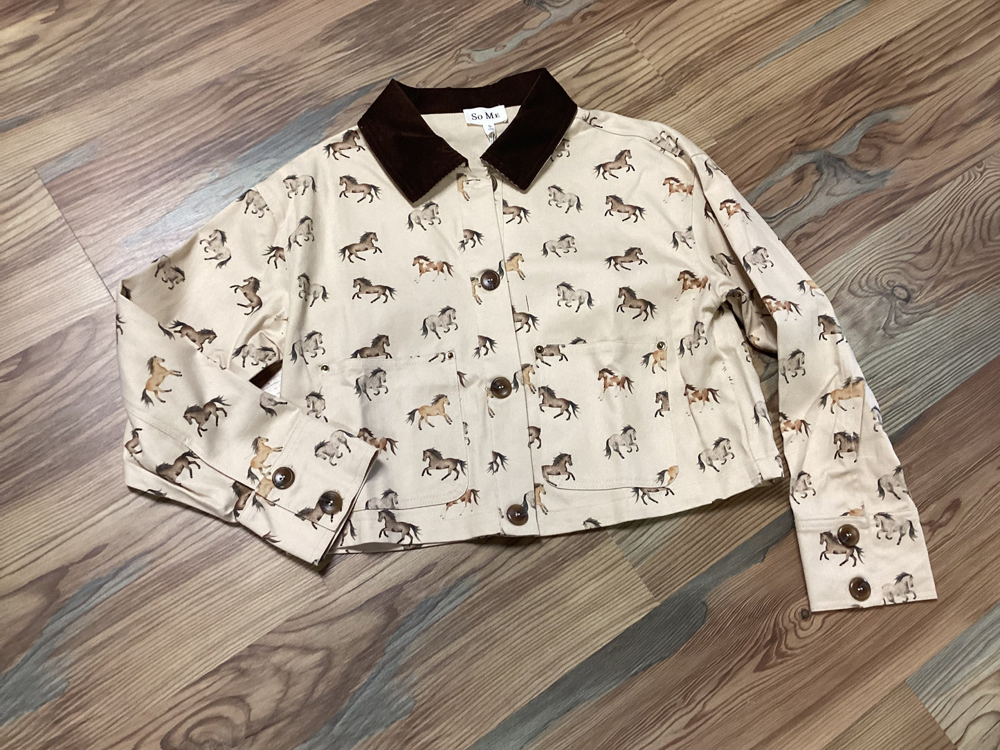 Cropped Horse Jacket