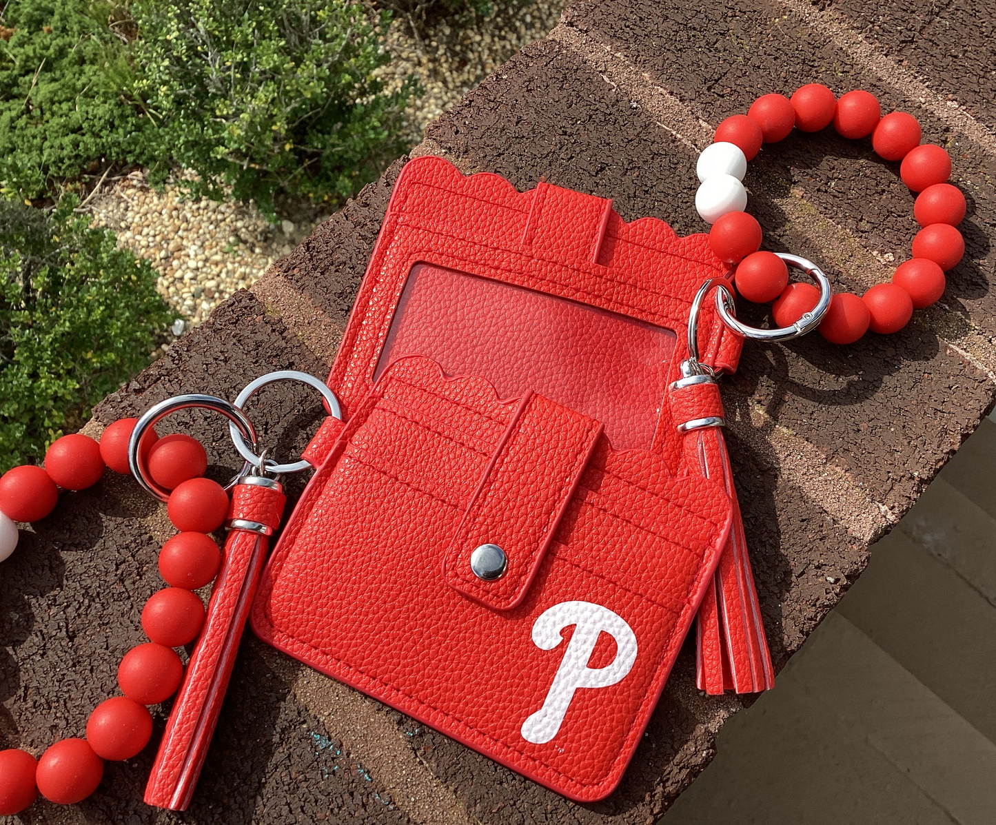 Philadelphia Baseball Bracelet Wallet