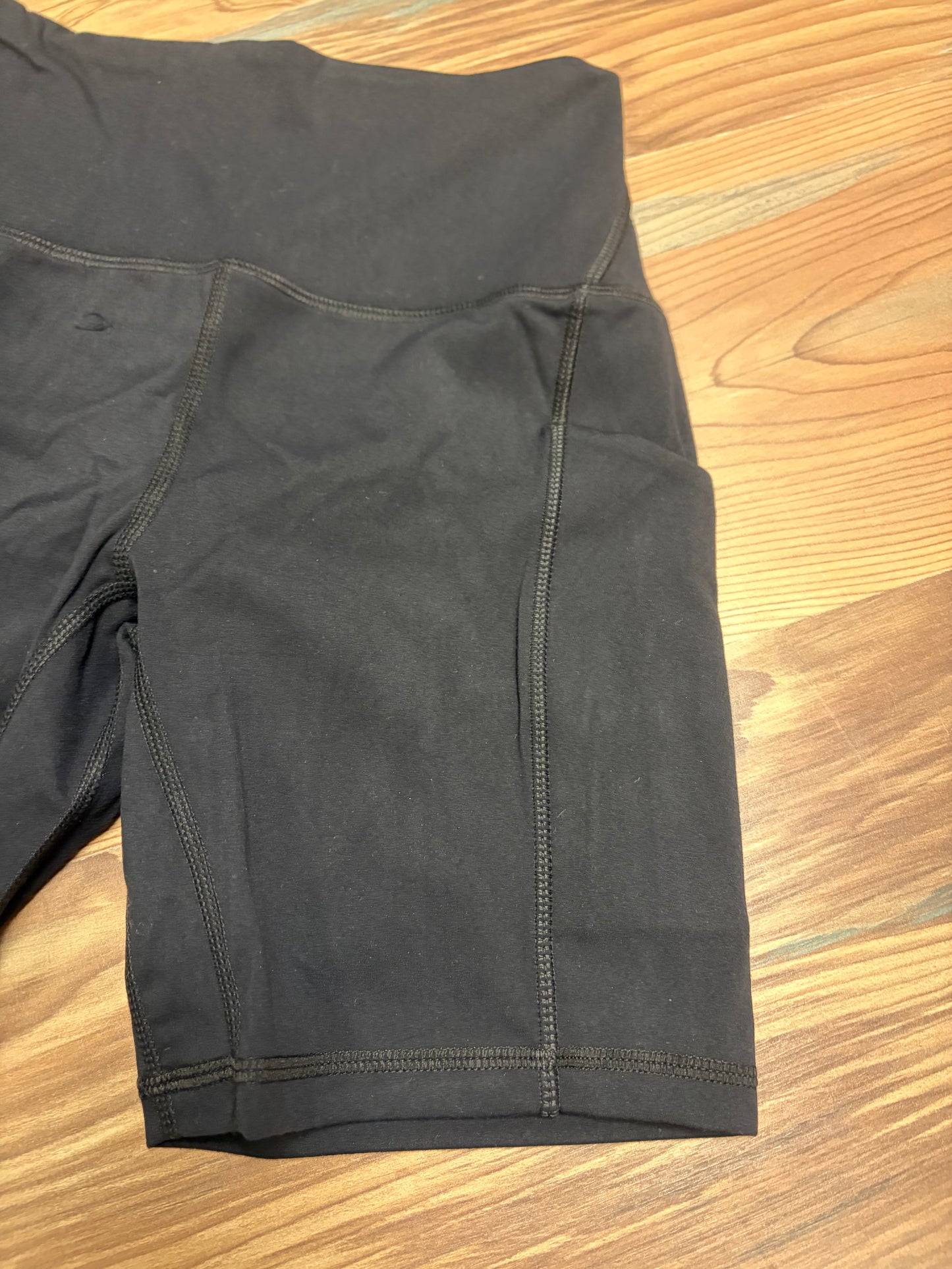 Black Butter Biker Shorts