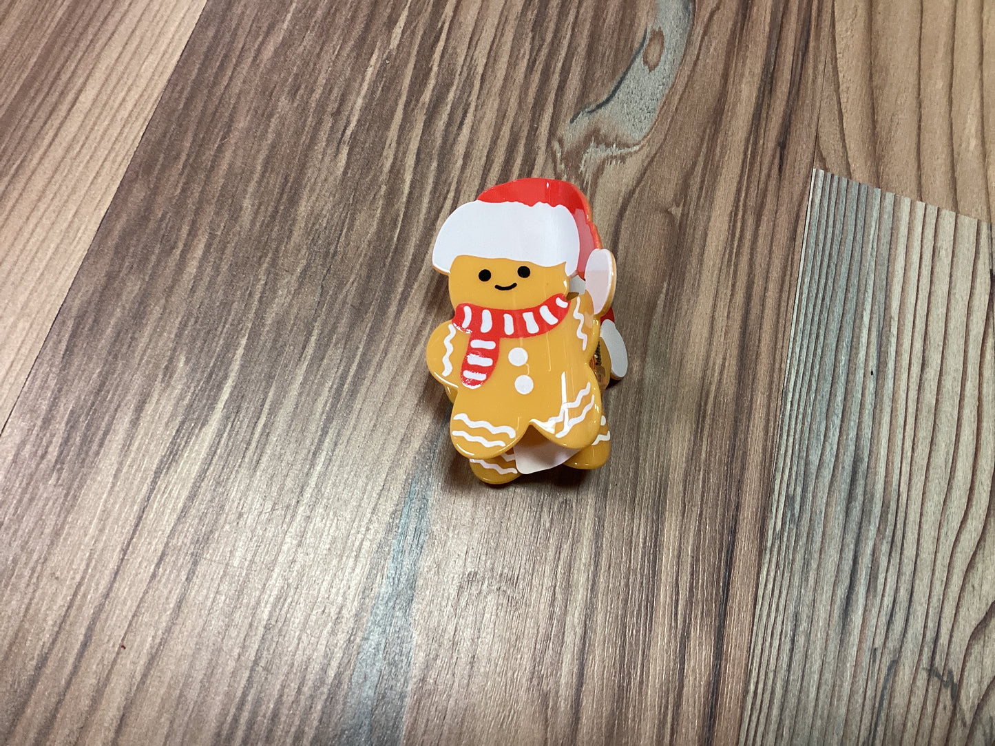 Gingerbread Claw Clip