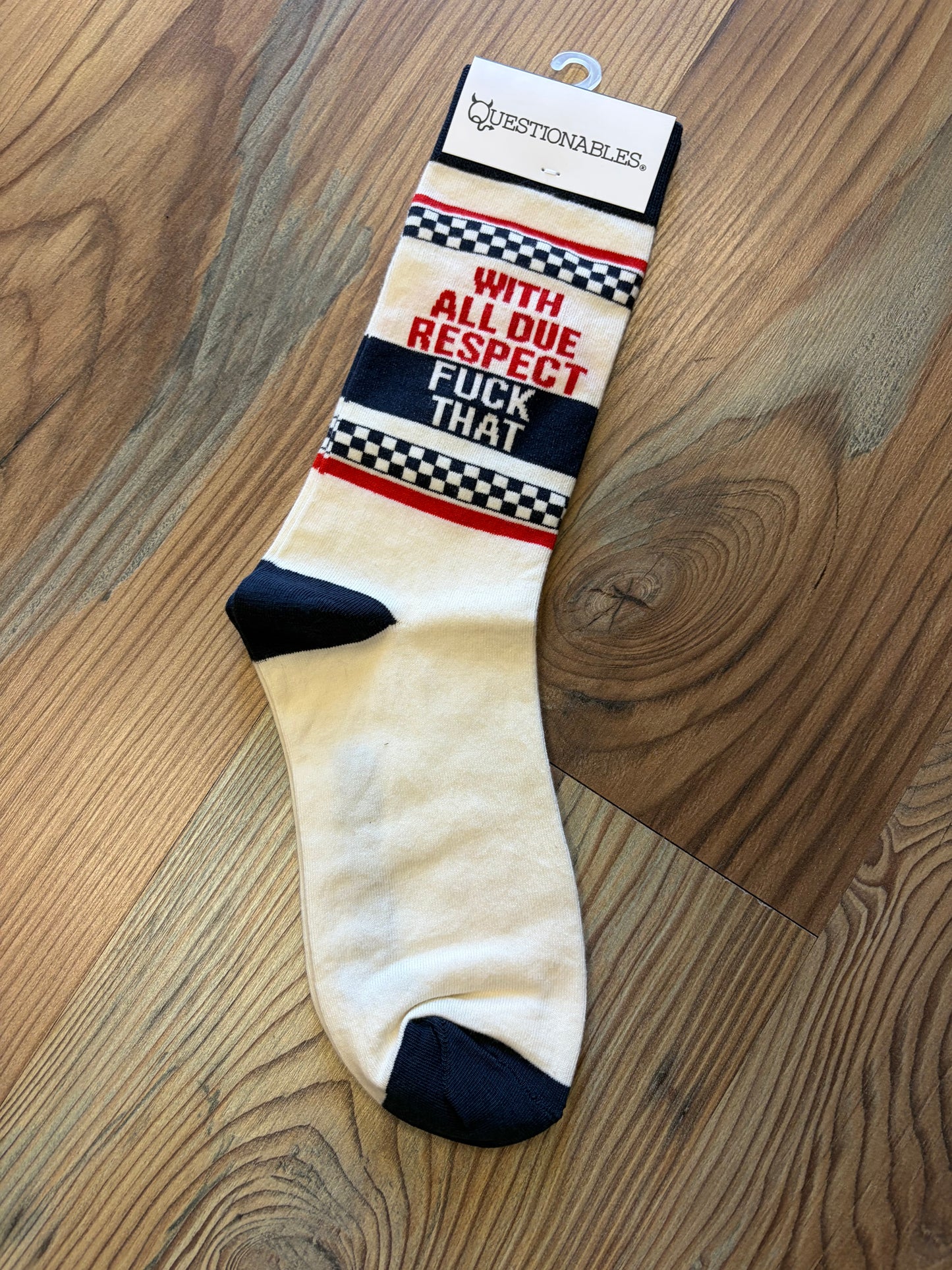 All Due Respect Socks