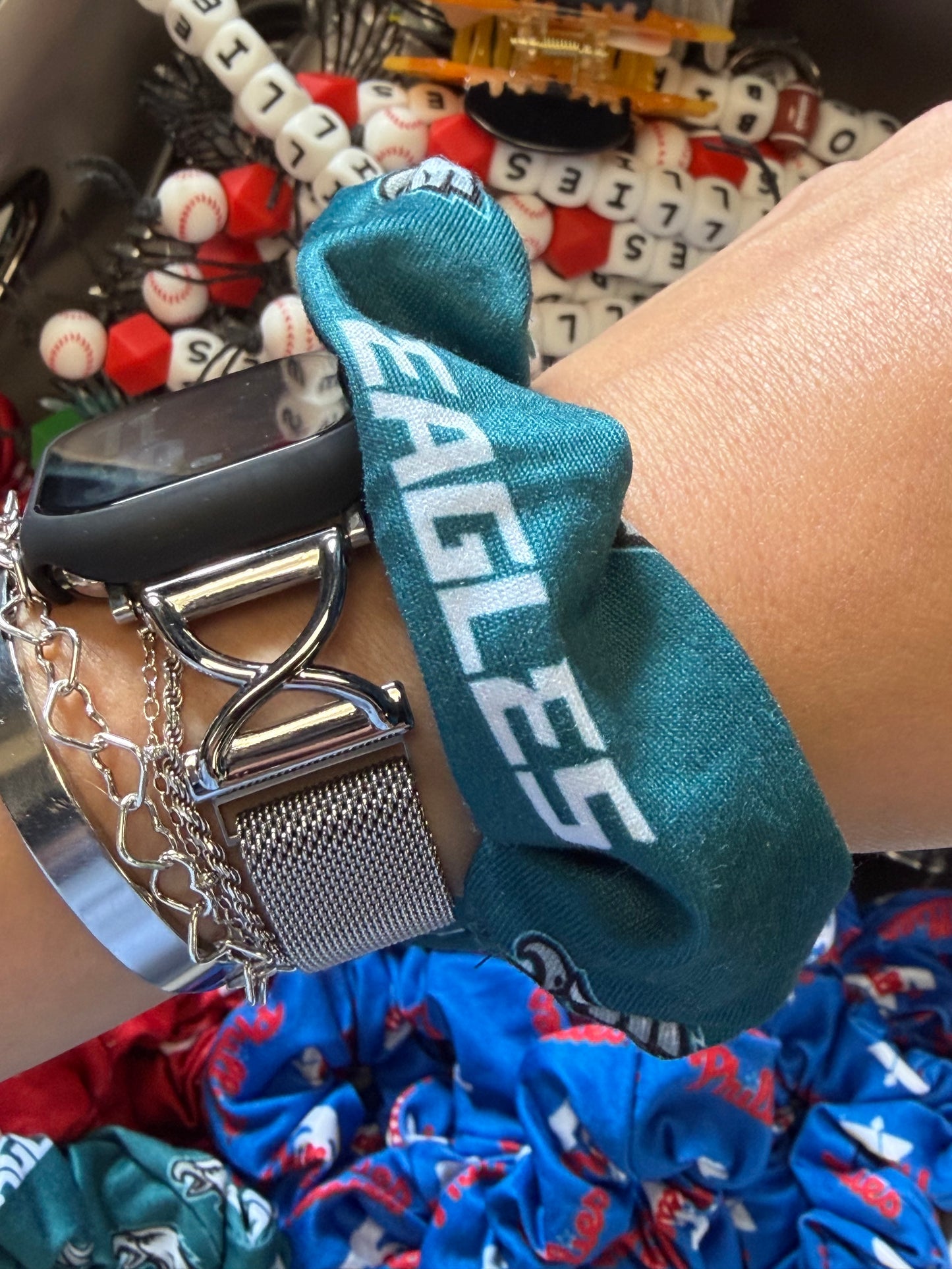 Sports Team Scrunchies
