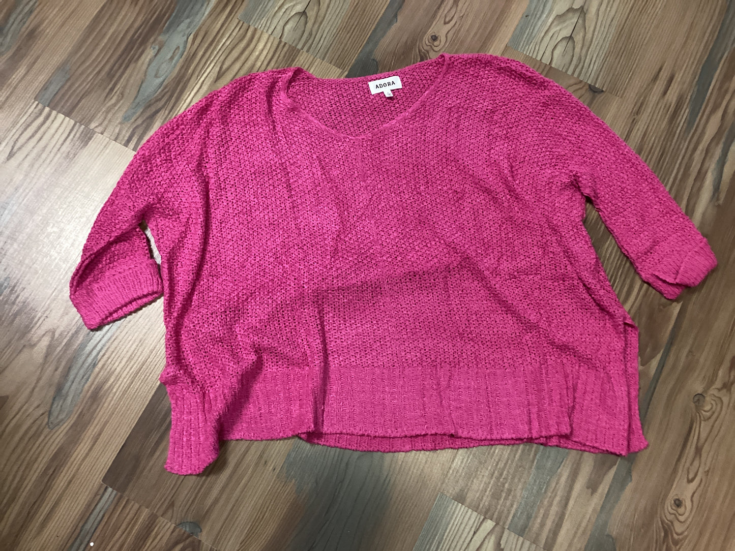 Hot Pink Oversized Knit
