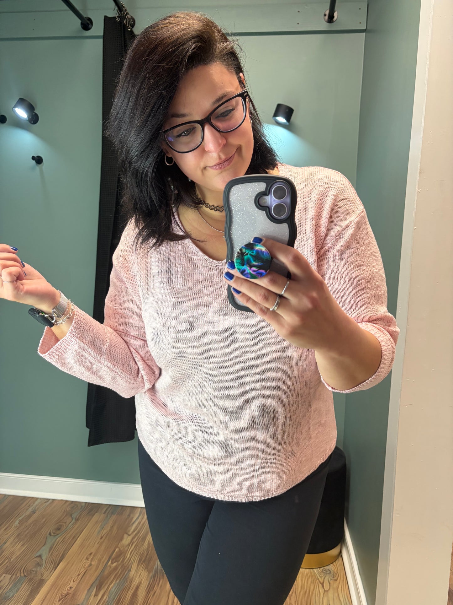 Light Pink Summer Knit