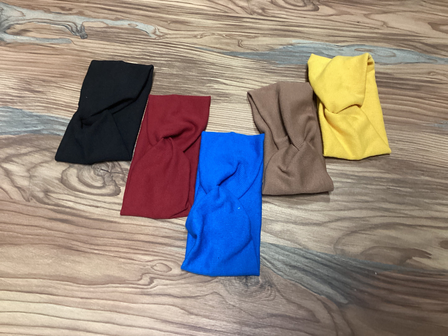 Top Knot Ribbed Headbands