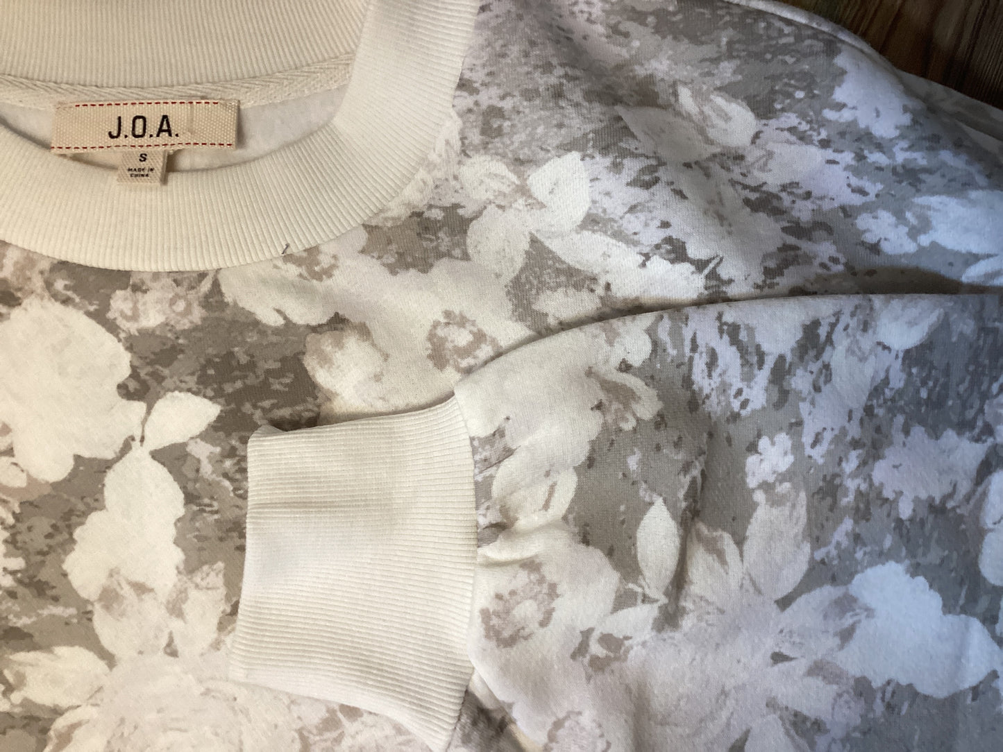 Muted Floral Sweatshirt
