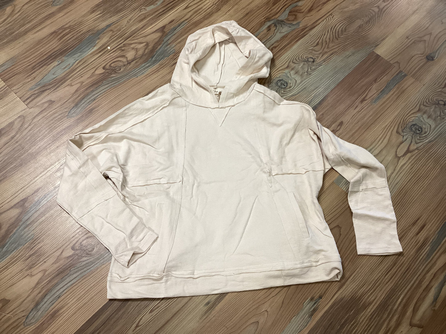 Cream Seam Out Hoodie