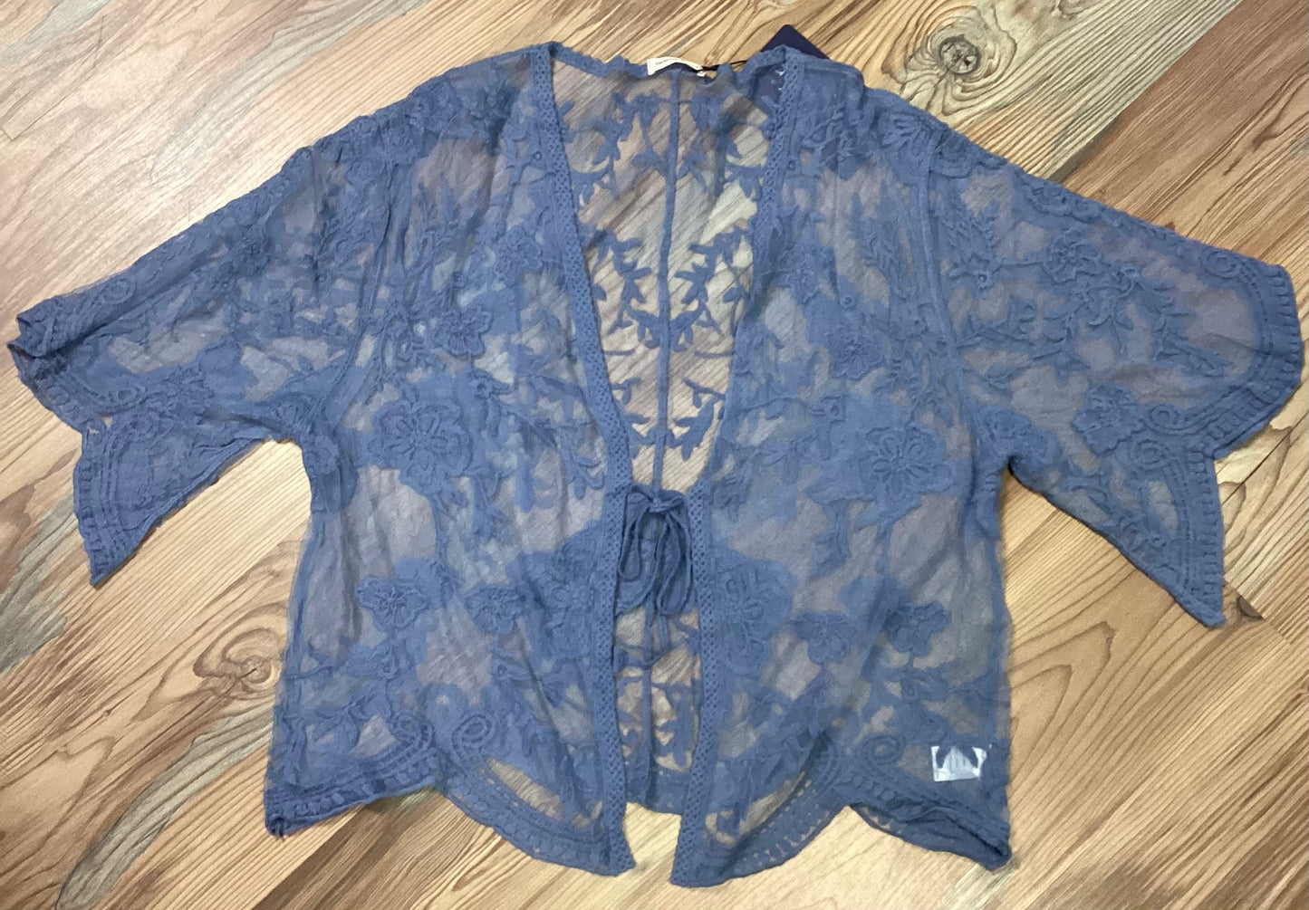 Blue Lace Cardigan