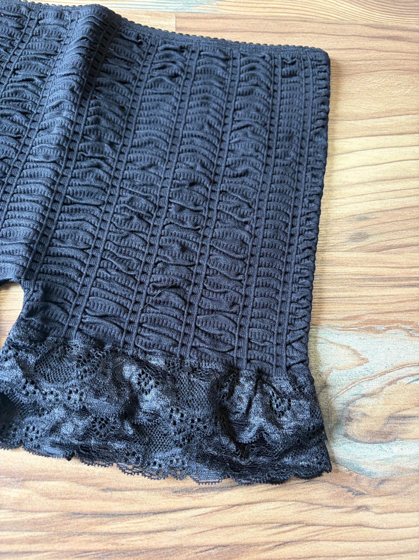 Black Lace Shorts