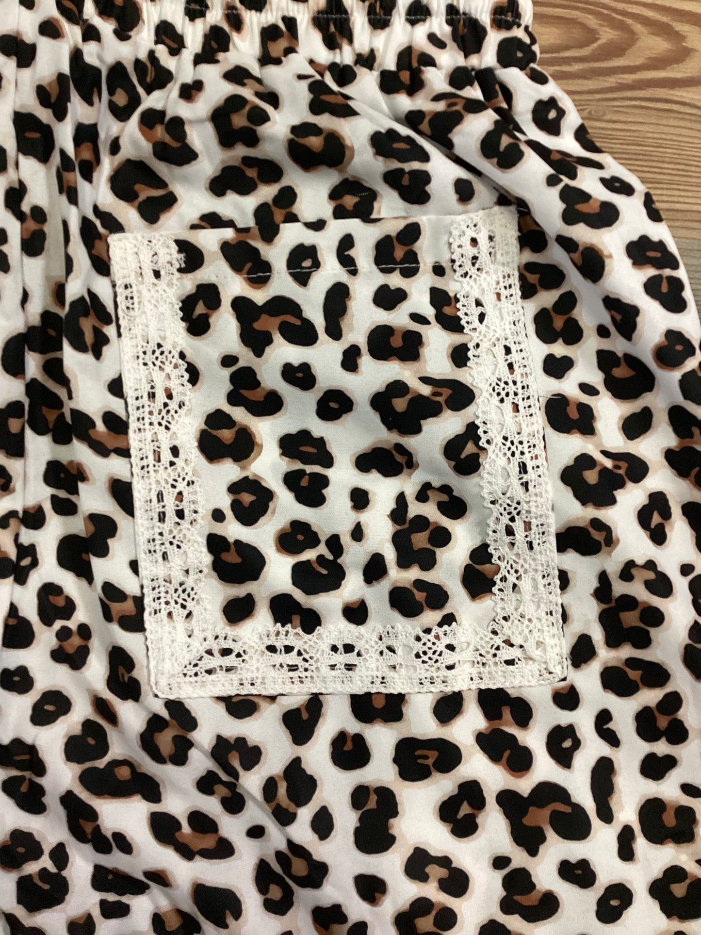 Leopard Lace Pants