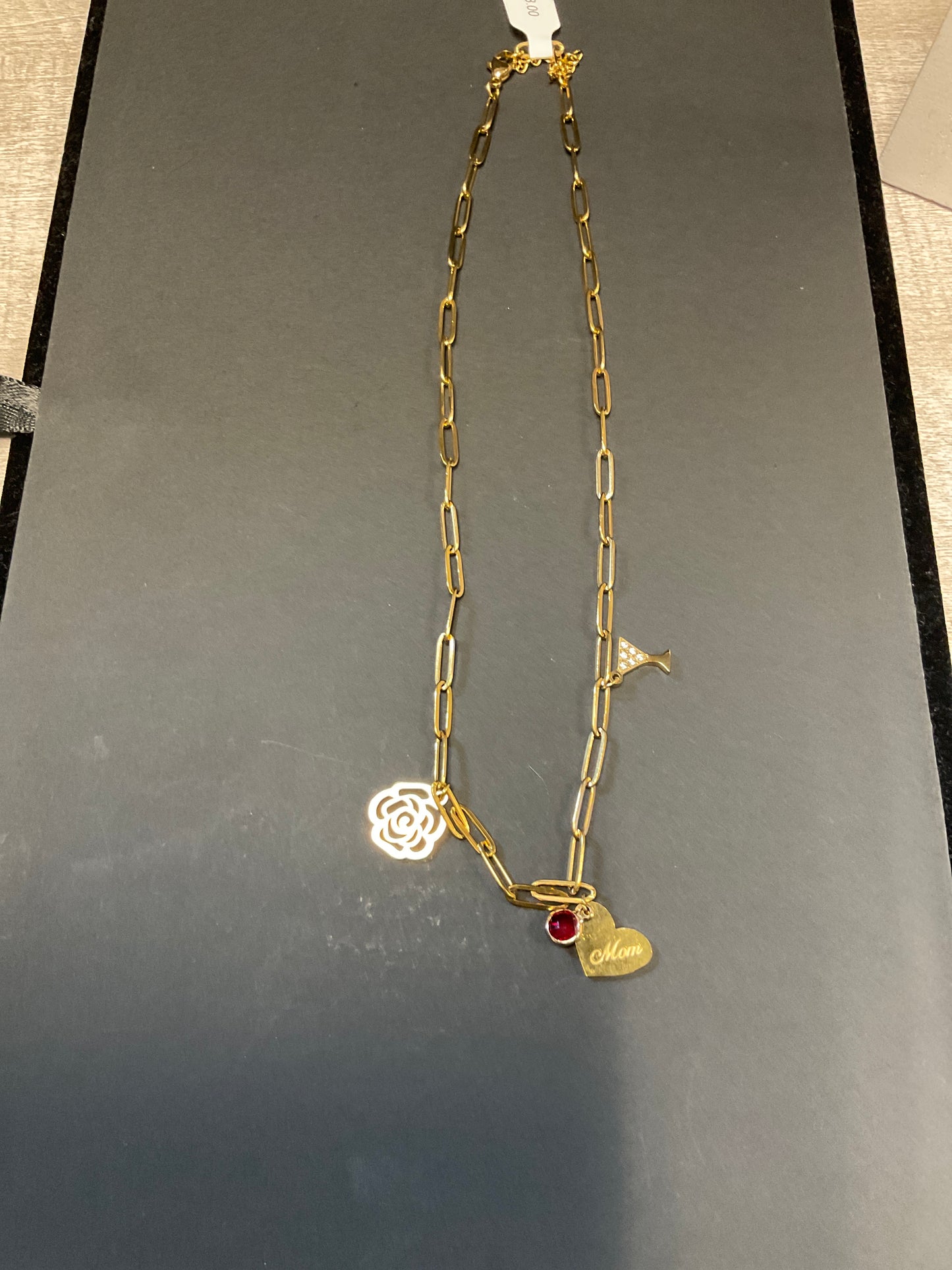 Premade Charm Bar Necklace