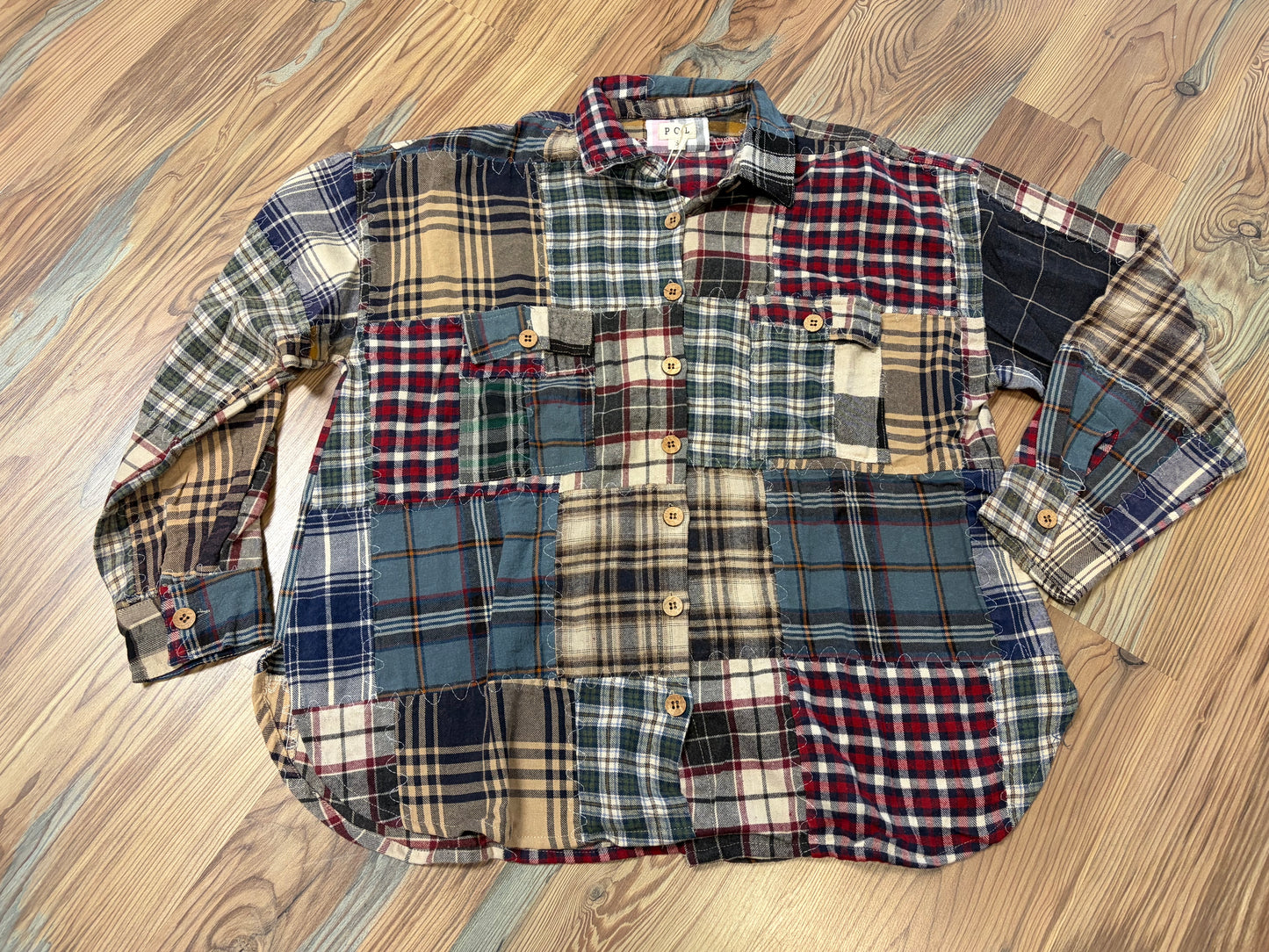 Color Block Flannel