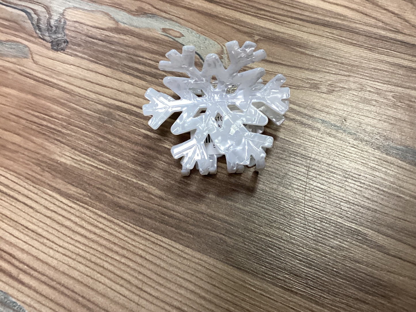 Snowflake Claw Clip