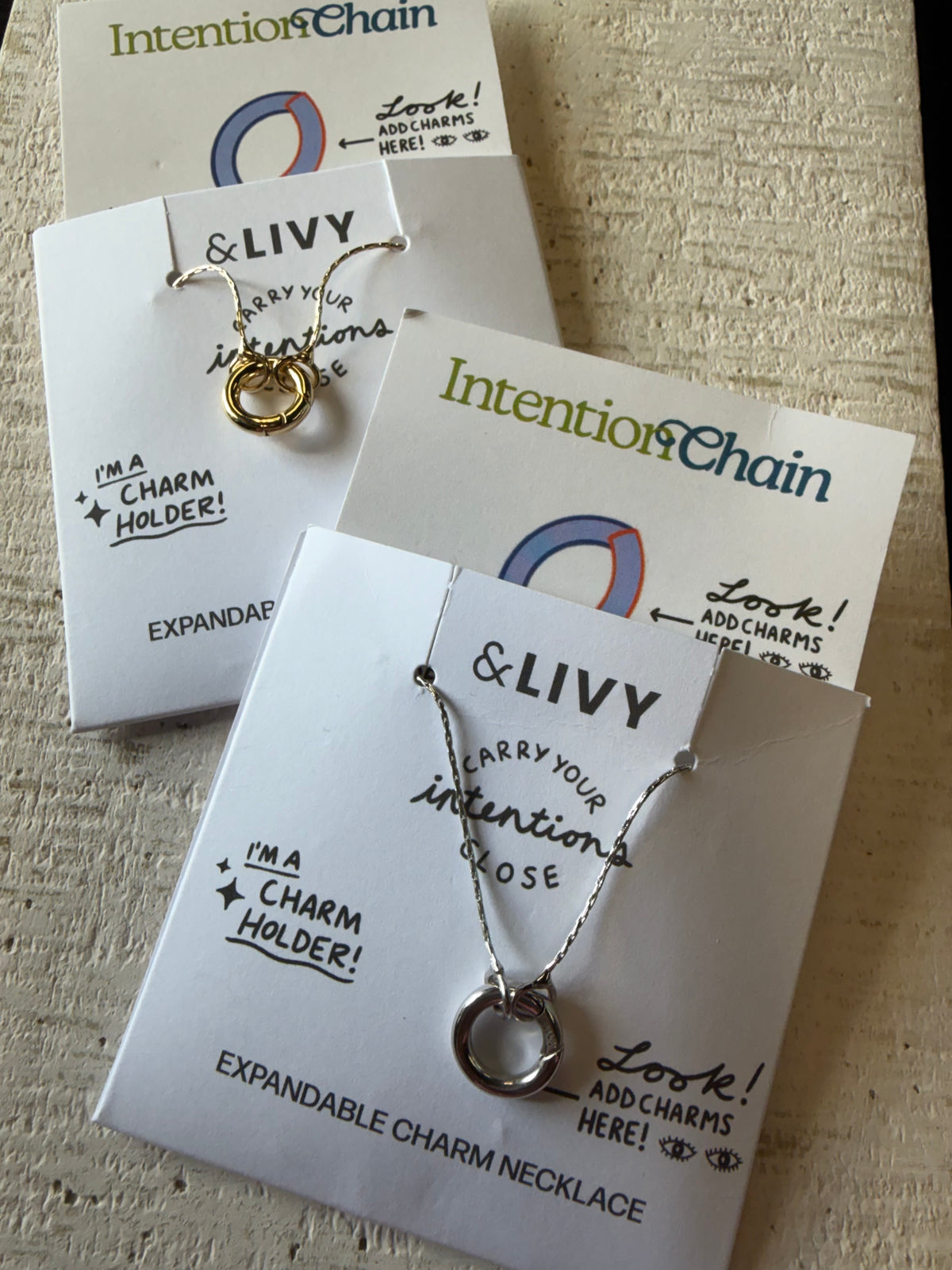 Expandable Charm Necklace