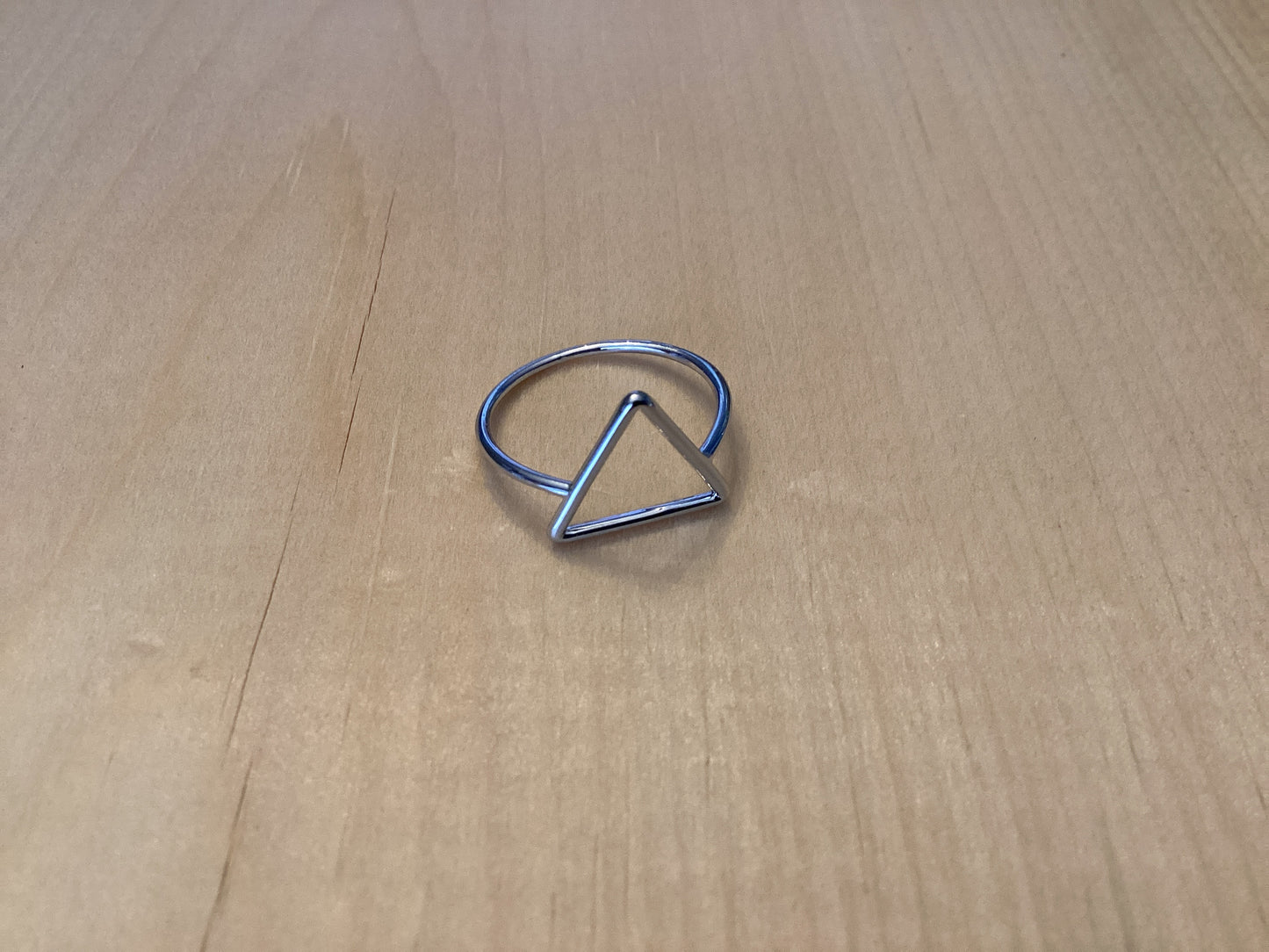 Triangle Wire Ring