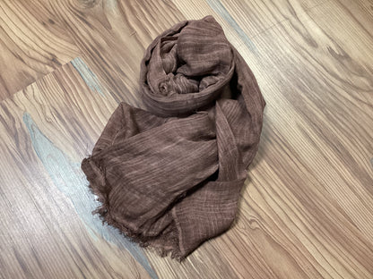 Brown Muted Scarf