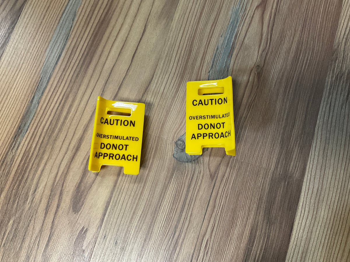 Caution Claw Clip
