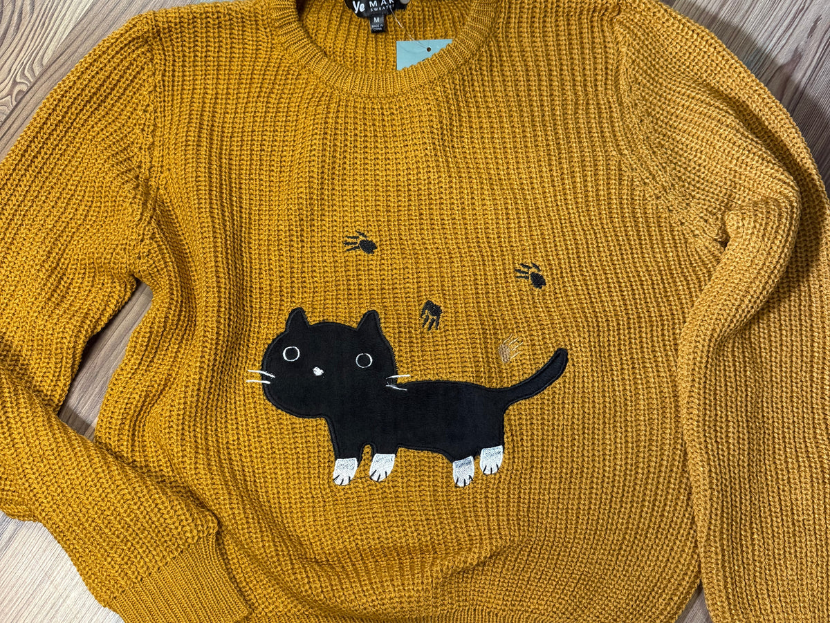 Scaredy Cat Sweater