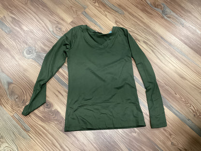 Zenana Softy V Neck Green