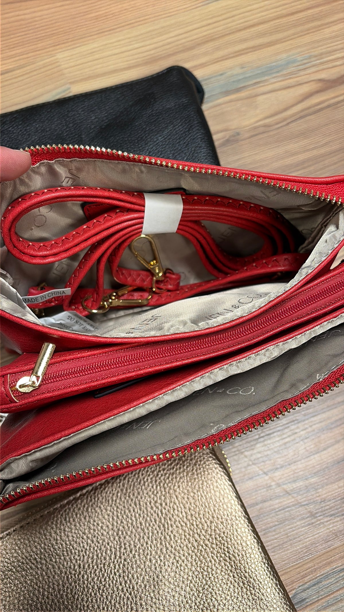Riley Crossbody Wristlet Bag
