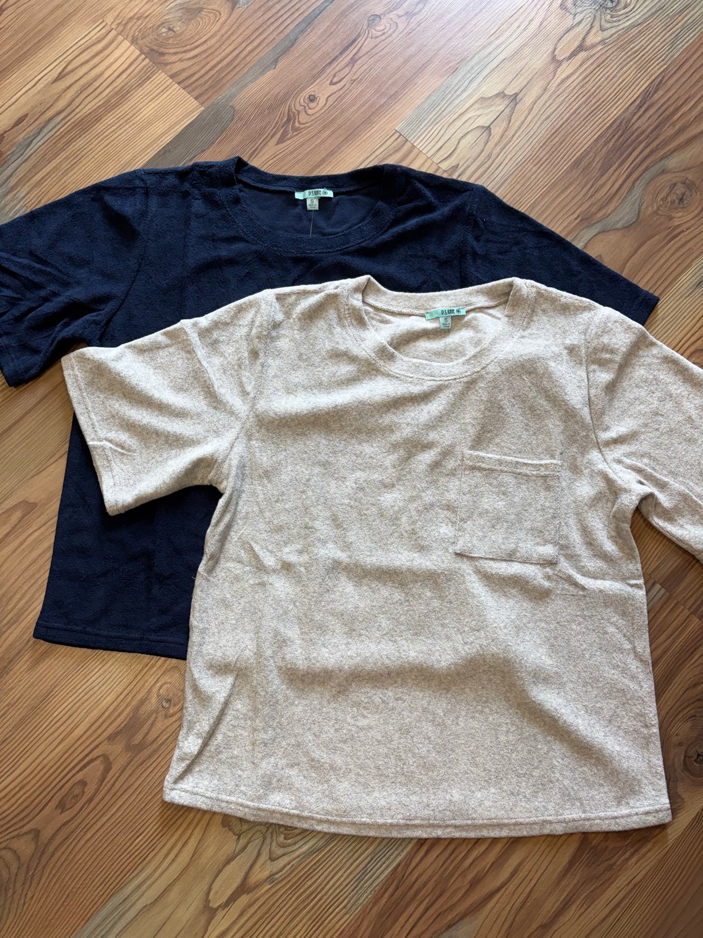 Grey Terry Crop T
