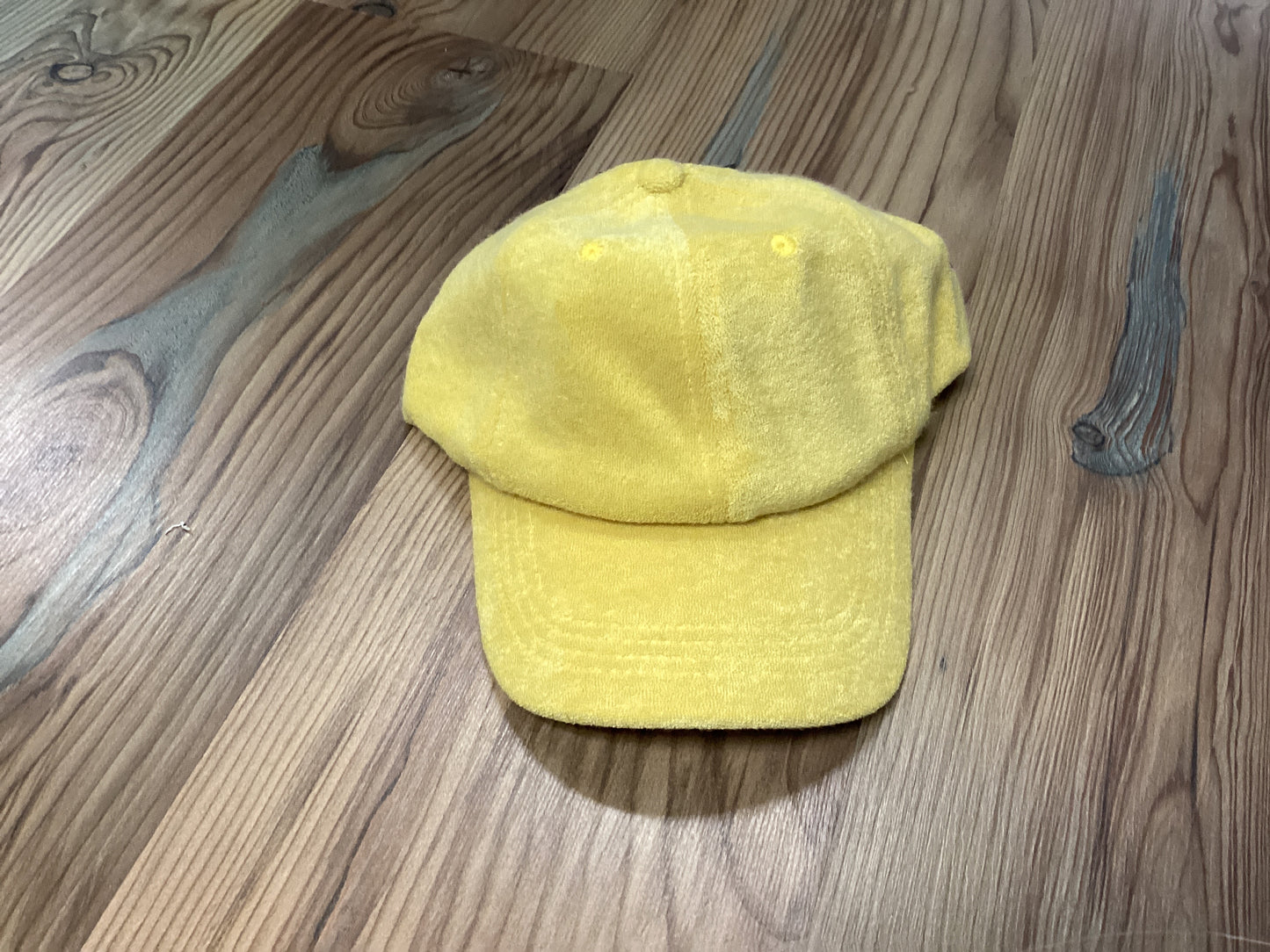 Terry Cloth Yellow Hat