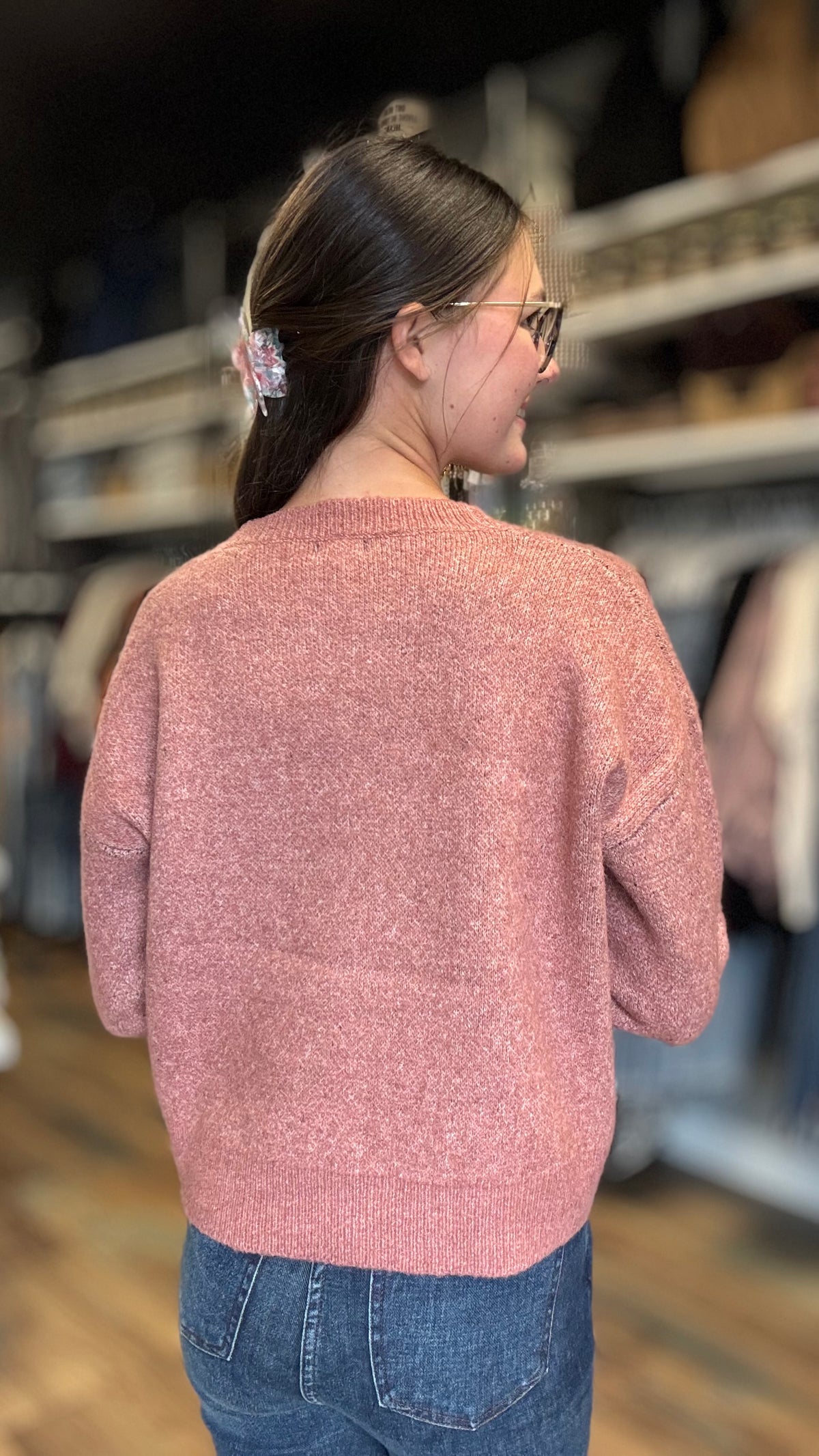 Raccoon Mauve Knit