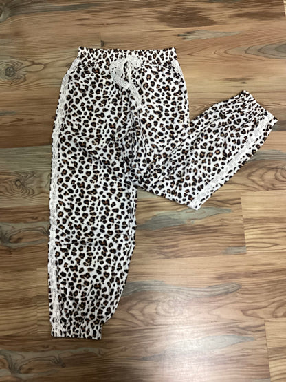 Leopard Lace Pants