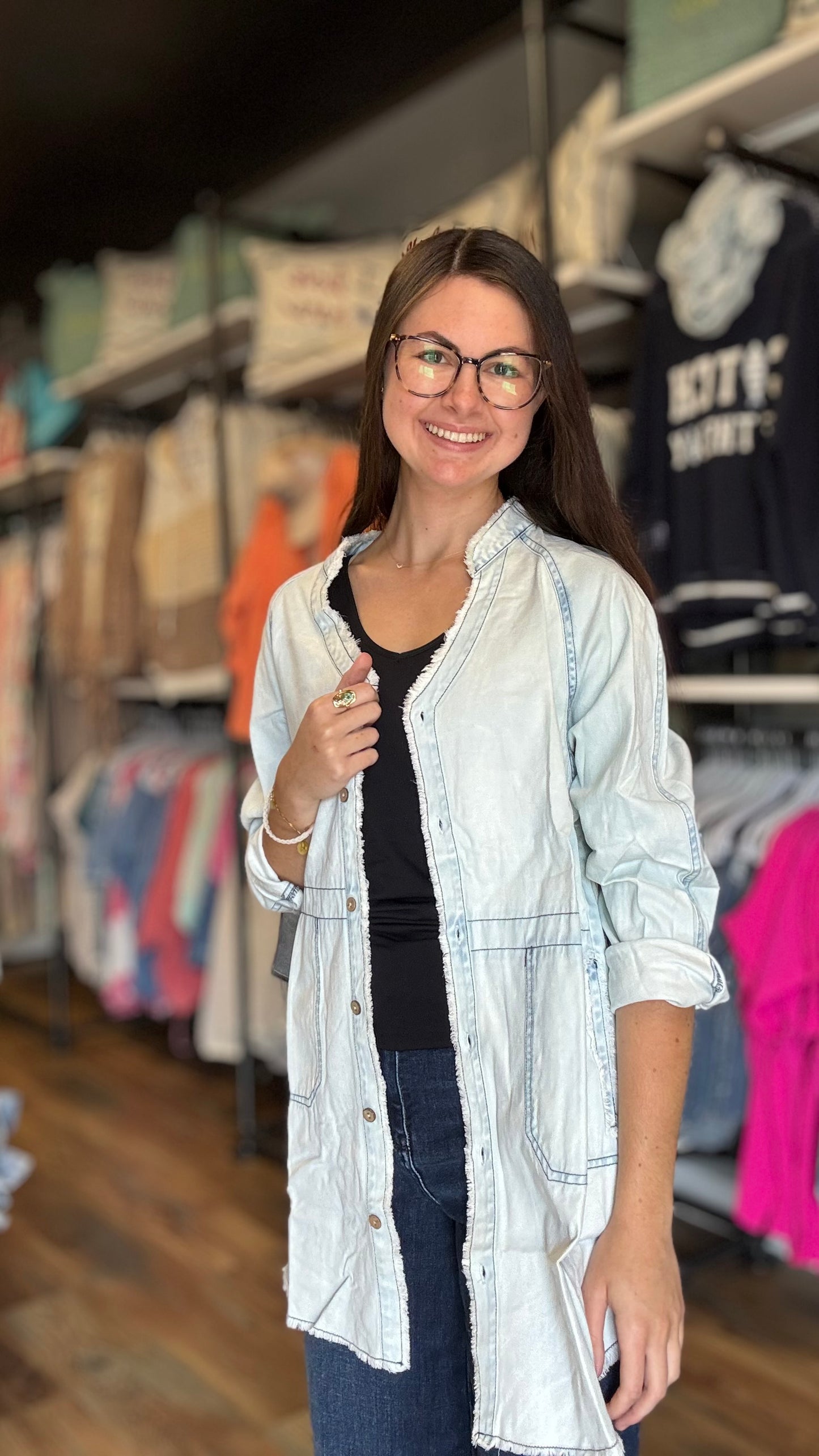 Denim Utility Dress