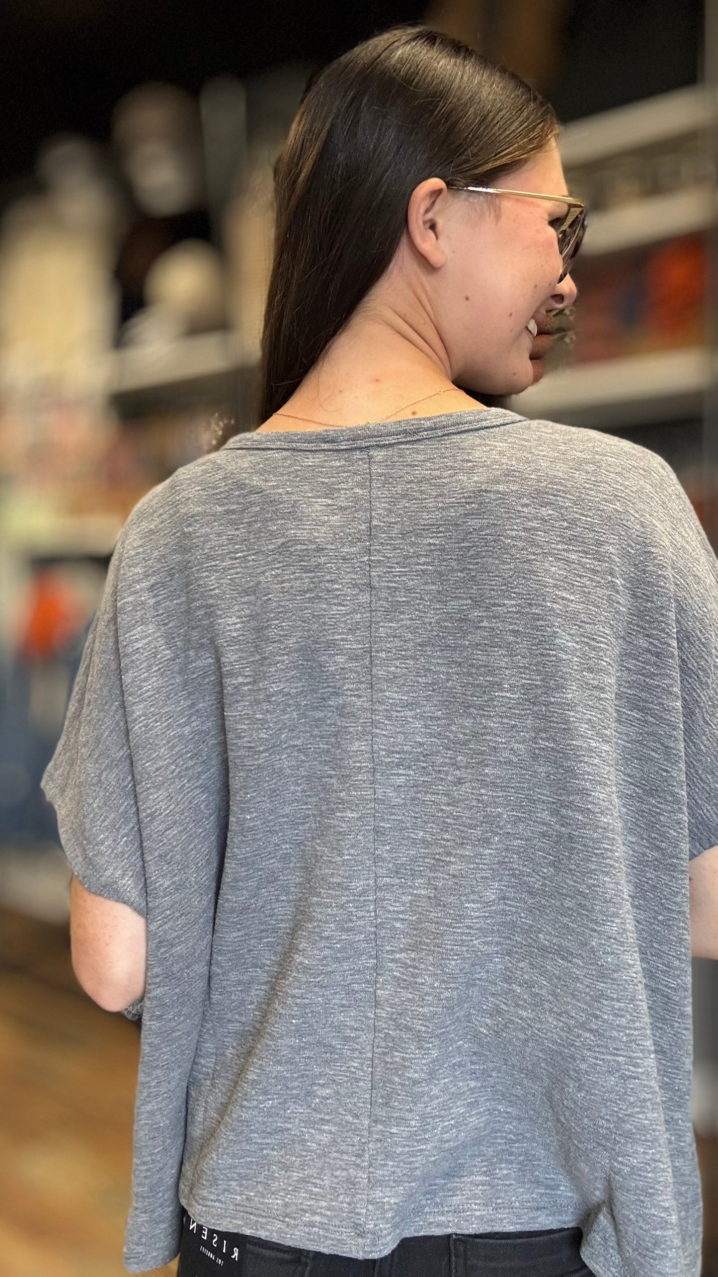 Charcoal Cotton Slub
