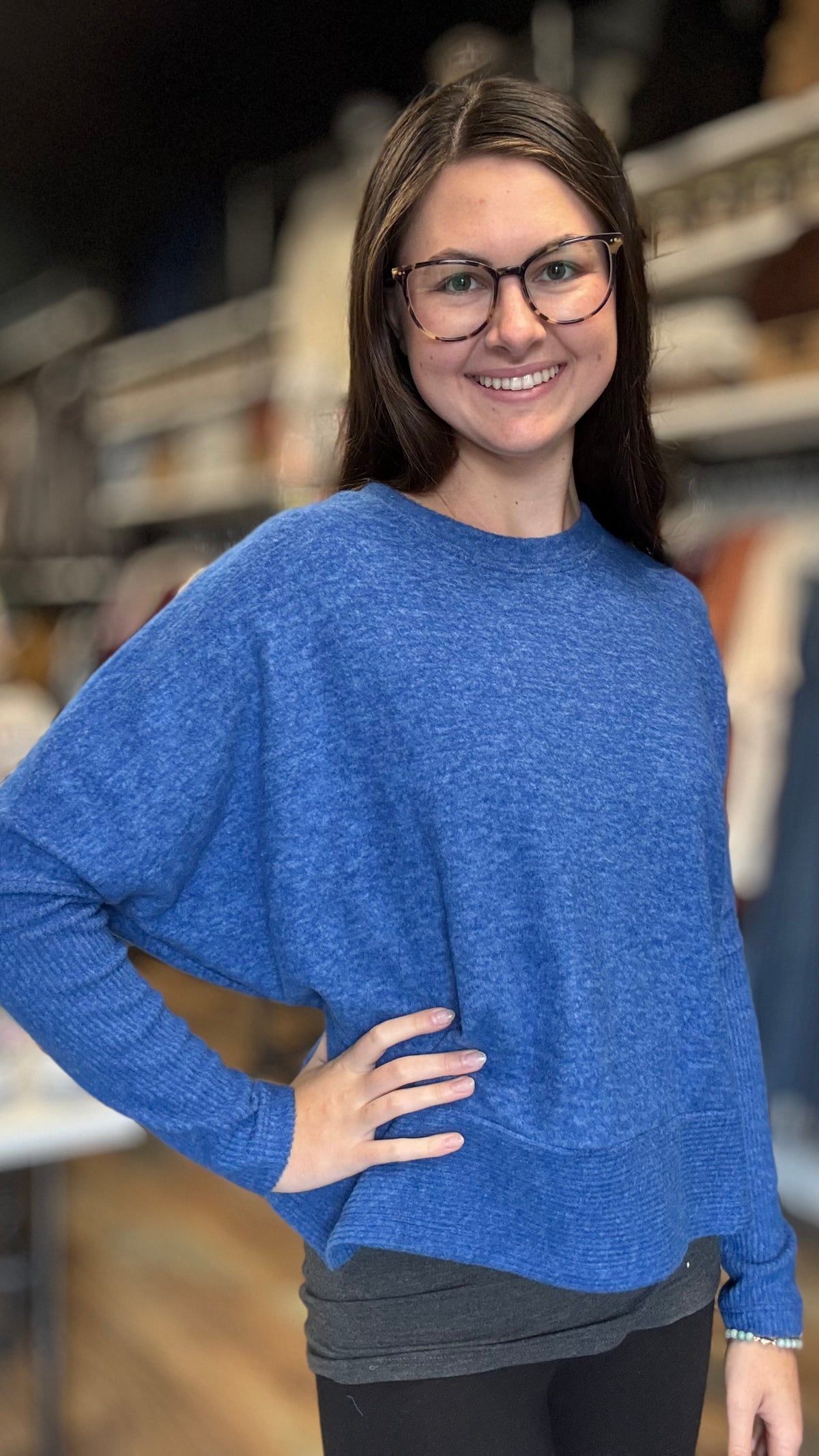 Royal Brushed Melange Dolman