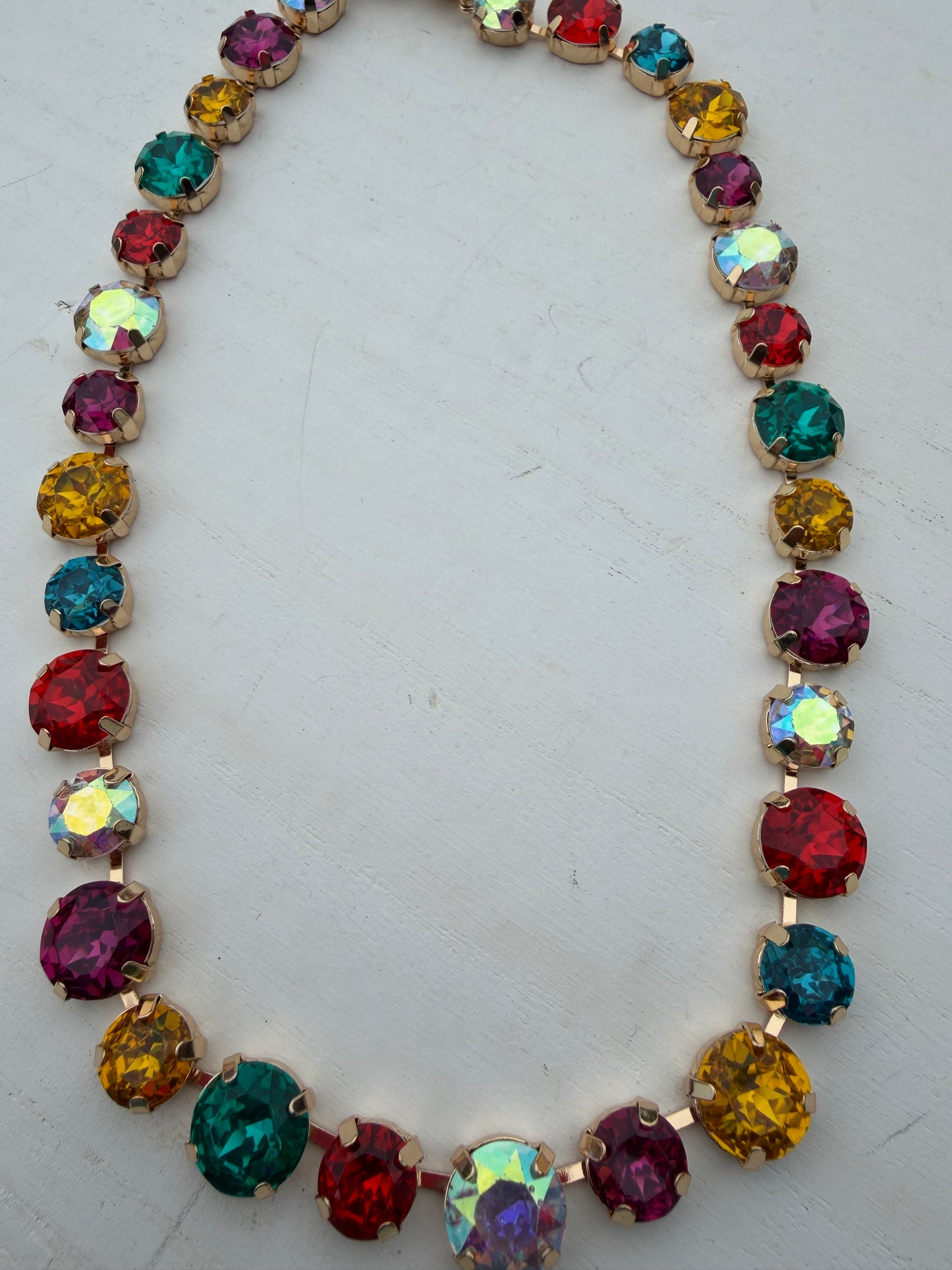 Rainbow Candy Magnetic Necklace