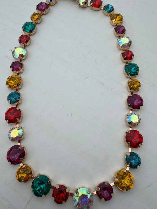 Rainbow Candy Magnetic Necklace