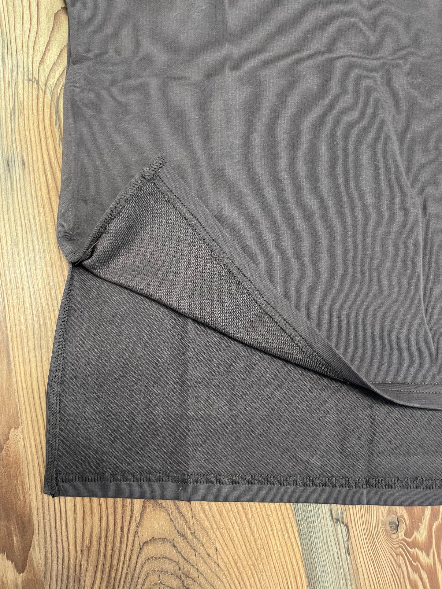 Charcoal Studded Short Sleeve