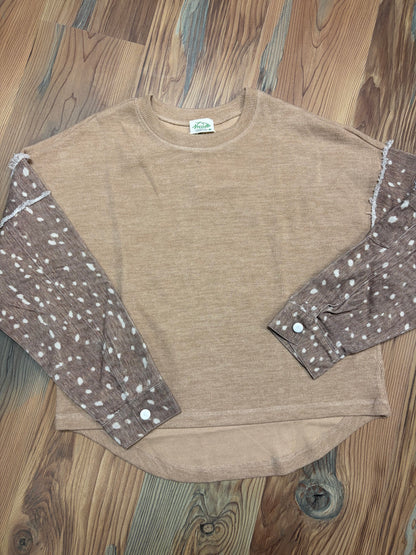 Tan Doe Long Sleeve