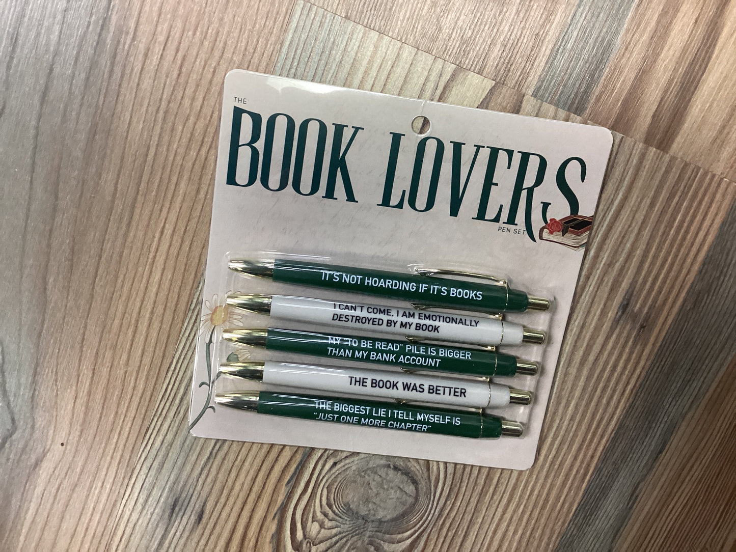 Book Lovers Pen Set