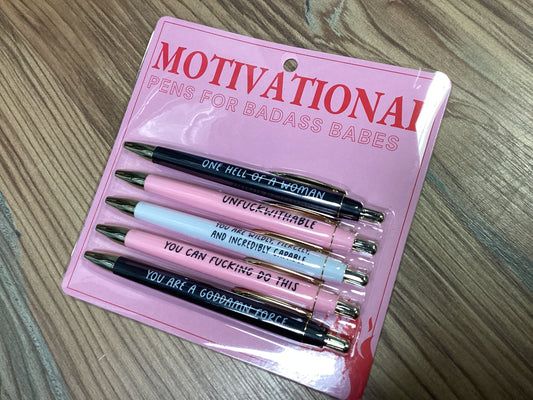 Motivational Pen Set