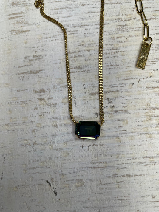 Tova Rubin Bohemian Wonderland Necklace Aqua Verda