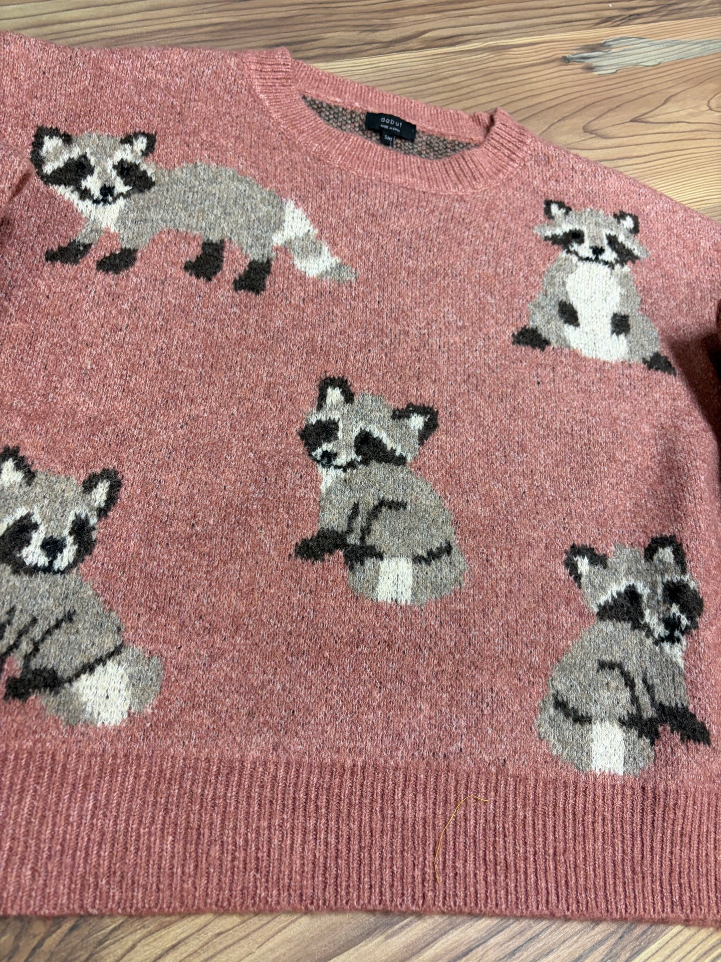 Raccoon Mauve Knit