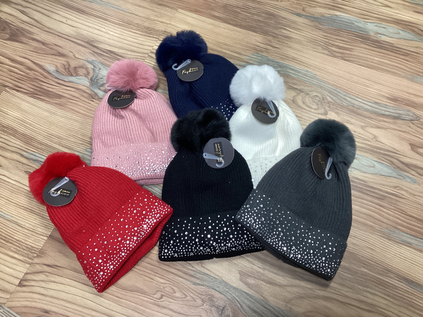 Bling Fleece Lined Beanie