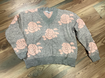 Pink Rose Sweater