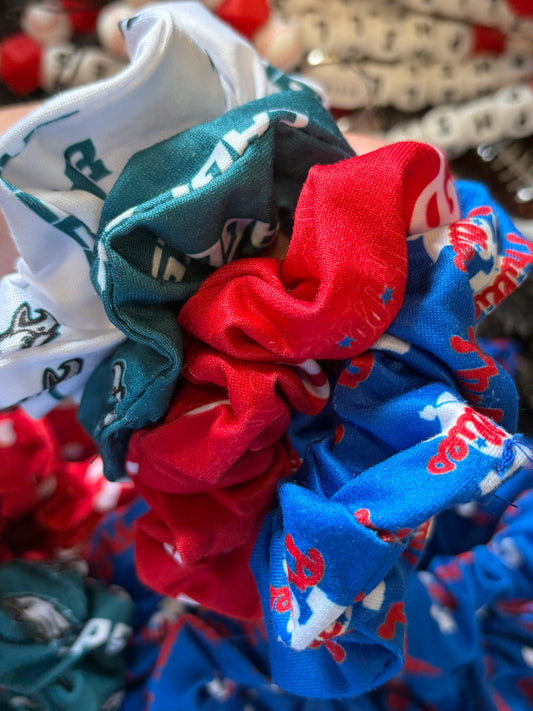 Sports Team Scrunchies