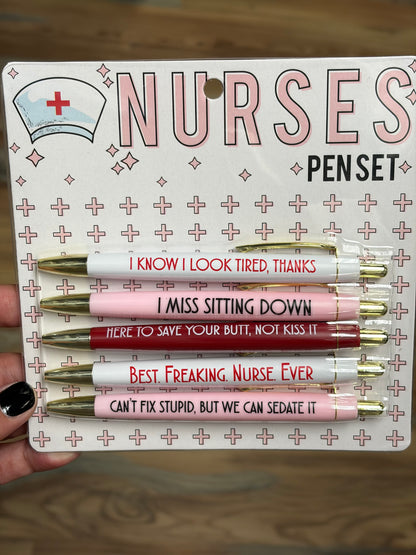 Nurse Pen Set